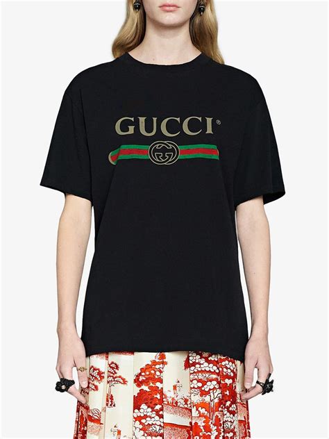 gucci black t shirt women& 39|vintage gucci t shirt women.